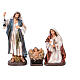 Nativity Scene 11 statues in painted resin 90 cm s2