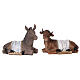 Set Krippenfiguren 11 Stück handbemalt aus Harz, 60 cm s9
