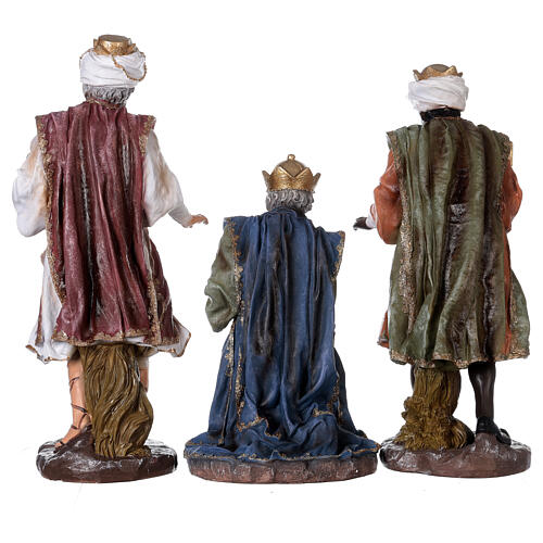 Nativity Scene 11 statues in painted resin 60 cm. 11