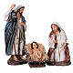 Resin Nativity Scene with 11 painted figurines of 60 cm average height s2