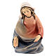 St Mary nativity statue 14 cm Val Gardena stylized s1