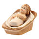 Baby jesus for stylised Nativity scene 14 cm Val Gardena s2