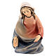 Holy Family for stylized Nativity Scene of 14 cm Val Gardena wood s6