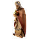Wise man standing for stylized Nativity Scene of 14 cm Val Gardena wood s2