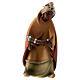 Moor wise man for stylised Nativity scene 14 cm Val Gardena s1