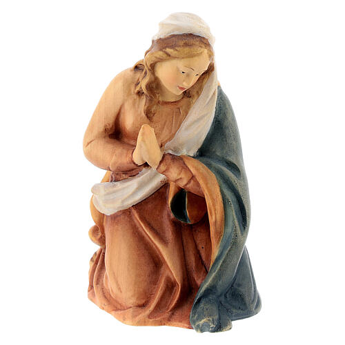Christi Geburt aus bemaltem Holz vom Grődnertal fűr Raffaello Weihnachtskrippe, 15 cm 4