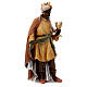 Król Mędrców czarnoskóry z kadzidłem, szopka Raffaello, Val Gardena s4
