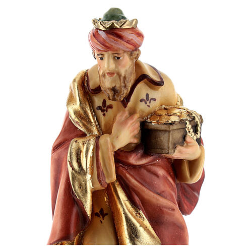 Wise Mens for "Raphael" Nativity Scene of 15 cm set of 3 Val Gardena wood 2