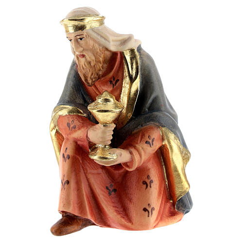 Wise Mens for "Raphael" Nativity Scene of 15 cm set of 3 Val Gardena wood 4