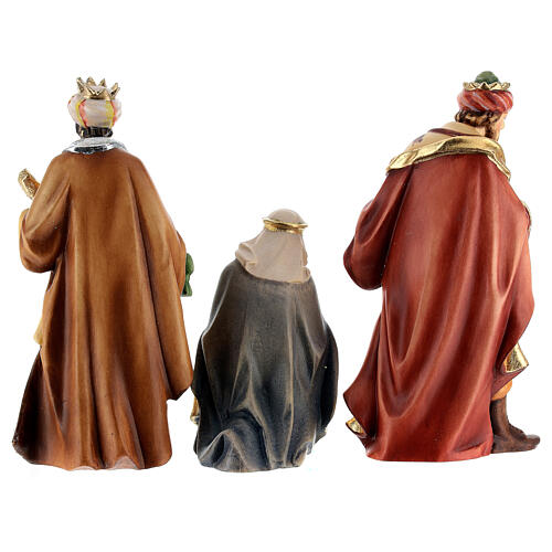 Wise Mens for "Raphael" Nativity Scene of 15 cm set of 3 Val Gardena wood 9