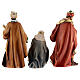 Wise Mens for "Raphael" Nativity Scene of 15 cm set of 3 Val Gardena wood s9