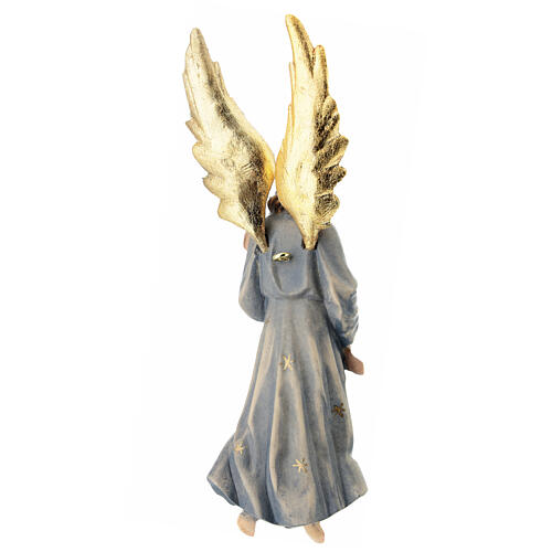 Engel Gloria aus Holz für 15 cm hohe Raffaello-Krippe, Grödnertal 4