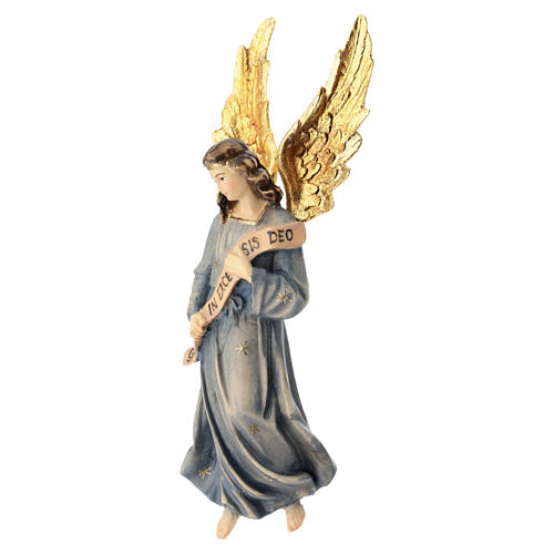 Glory Angel for "Raphael" Nativity Scene of 15 cm Val Gardena wood 2