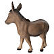 Burro para presépio madeira Val Gardena Raffaello com figuras altura média 15 cm s3
