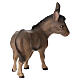 Donkey for "Raphael" Nativity Scene of 15 cm Val Gardena wood s4