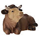 Boi e burro para presépio madeira Val Gardena Raffaello com figuras altura média 15 cm s3