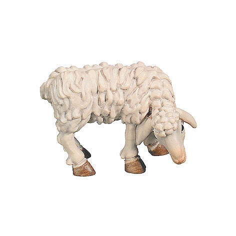 Mouton qui broute crèche Raphaël 15 cm Val Gardena 1