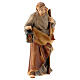São José figura madeira para presépio Val Gardena Raffaello com personagens altura média 12 cm s1