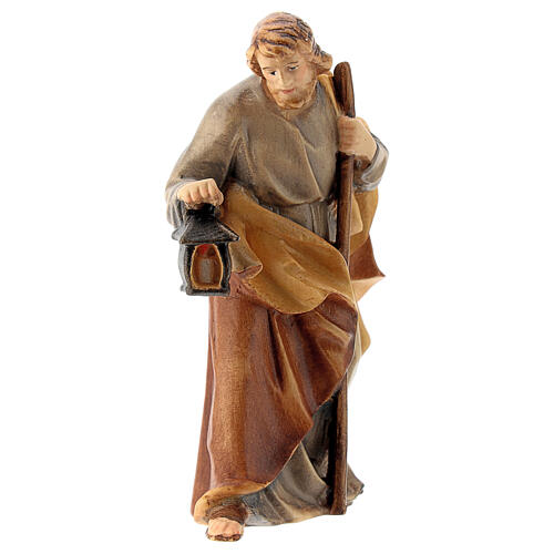 St Joseph for 12 cm "Raphael" Nativity Scene Val Gardena wood 1