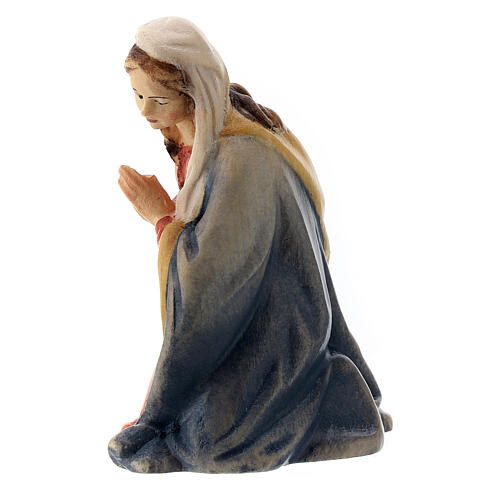 Figura Maryi do szopki Raffaello 12 cm, drewno Val Gardena 2