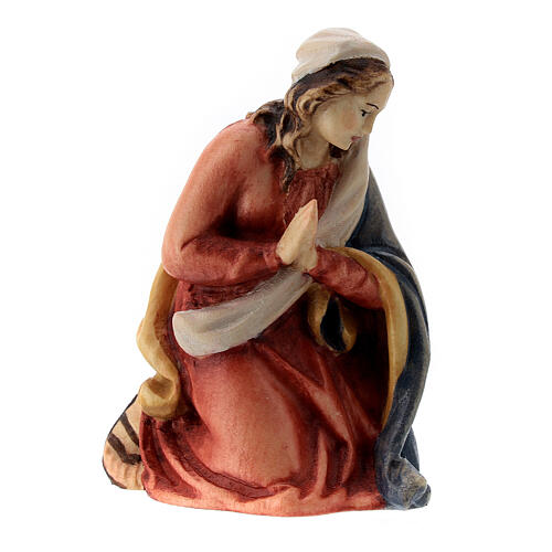 Figura Maryi do szopki Raffaello 12 cm, drewno Val Gardena 3