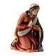 Virgem Maria figura madeira para presépio Val Gardena Raffaello com figuras altura média 12 cm s3