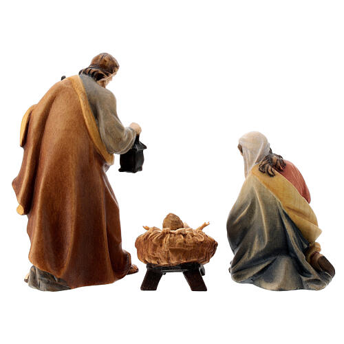 Christi Geburt aus Grődnertal fűr Raffaello bemalte Weihnachtskrippe, 12 cm 5