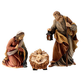Holy Family set of 3 for "Raphael" wood Nativity Scene 12 cm Val Gardena