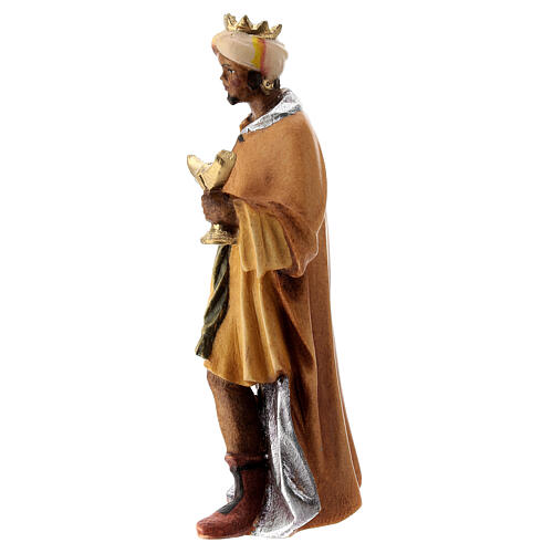 Moor Wise King for "Raphael" wood Nativity Scene 12 cm Val Gardena 2