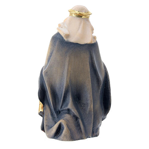 Król Mędrców klęczący, szopka Raffaello 12 cm, Val Gardena 4