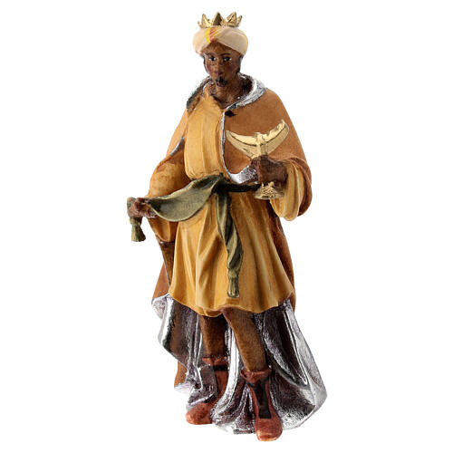 Drei Heiligen König aus Holz für 12 cm hohe Raffaello-Krippe, Grödnertal 4