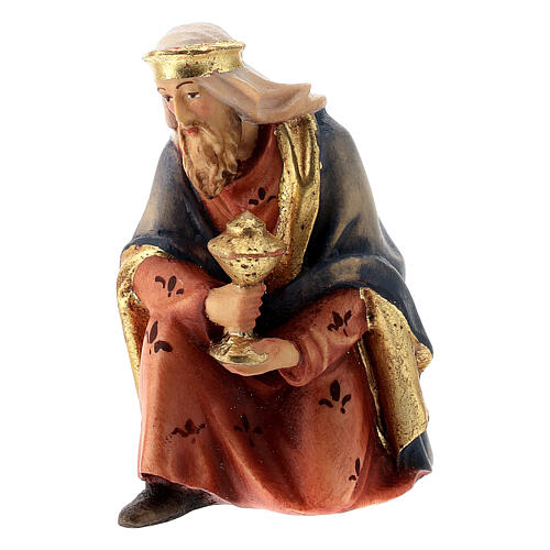 Trzej Królowie do szopki 12 cm Raffaello, Val Gardena 3