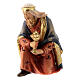 Trzej Królowie do szopki 12 cm Raffaello, Val Gardena s3