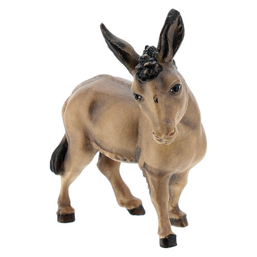 Boi e burro para presépio madeira Val Gardena Raffaello com figuras altura média 12 cm 3