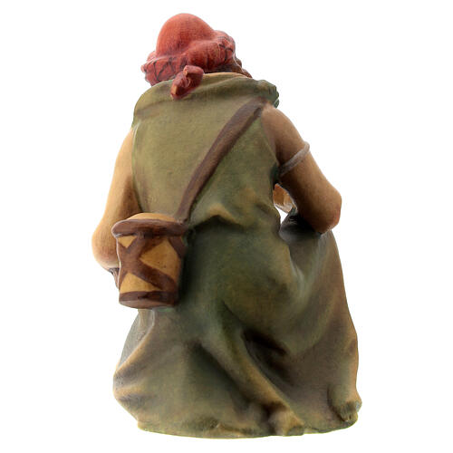 Pasterz z rogiem do szopki Raffaello 12 cm, Val Gardena 4