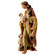 Jovem pastor com cordeiros para presépio madeira Val Gardena Raffaello com figuras altura média 12 cm s2