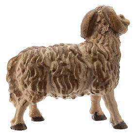 Baranek do szopki Raffaello 12 cm, Val Gardena malowany