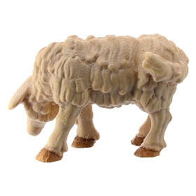 Schaf aus Holz für 12 cm hohe Raffaello-Krippe, Grödnertal