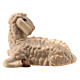 Schaf stehend aus Holz für 12 cm hohe Raffaello-Krippe, Grödnertal s2