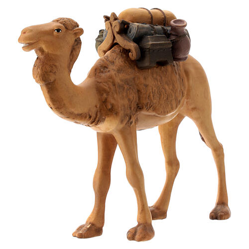 Kamel aus Holz für 12 cm hohe Raffaello-Krippe, Grödnertal 3
