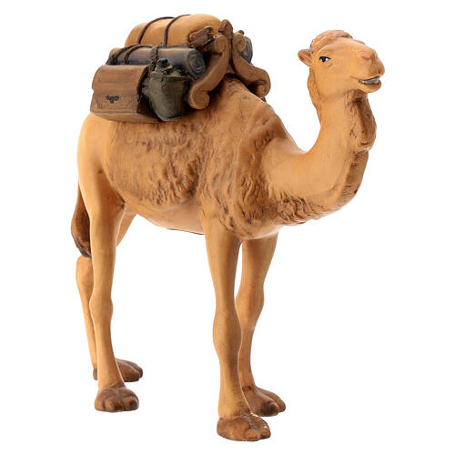 Camello belén Rafael 12 cm madera Val Gardena 4