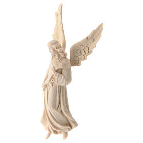 Engel Gloria aus Holz für 10 cm hohe Raffaello-Krippe, Grödnertal