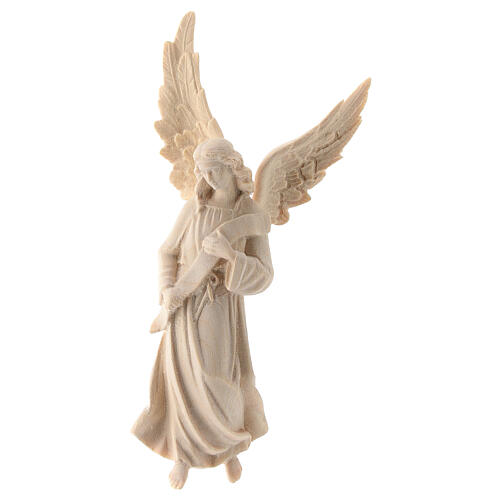 Engel Gloria aus Holz für 10 cm hohe Raffaello-Krippe, Grödnertal 1