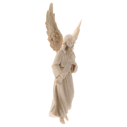 Engel Gloria aus Holz für 10 cm hohe Raffaello-Krippe, Grödnertal 3