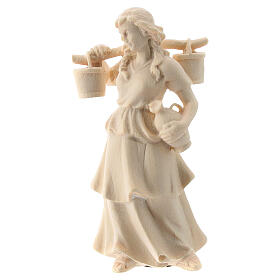Pasterka z wodą do szopki Raffaello, 10 cm, Val Gardena