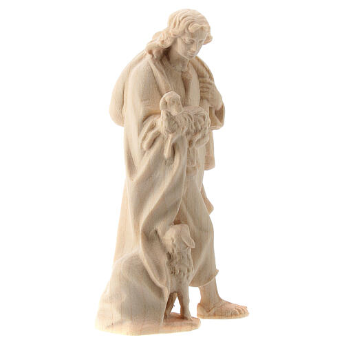 Młody pasterz z owieczkami do szopki, Raffaello, 10 cm, Val Gardena 3