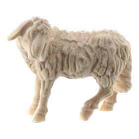 Pecorella in piedi presepe Raffaello 10 cm Valgardena naturale