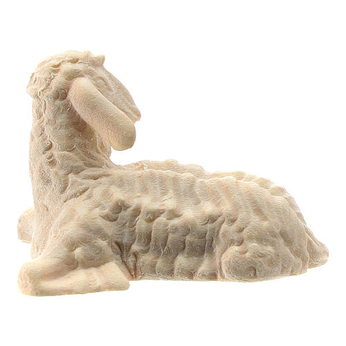 Pecora guarda indietro presepe Raffaello 10 cm Val Gardena 2
