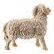 Baranek do szopki 10 cm, Val Gardena, naturalne wykończenie s2