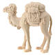 Loaded camel Val Gardena "Raphael" Nativity Scene 10 cm natural wood s1
